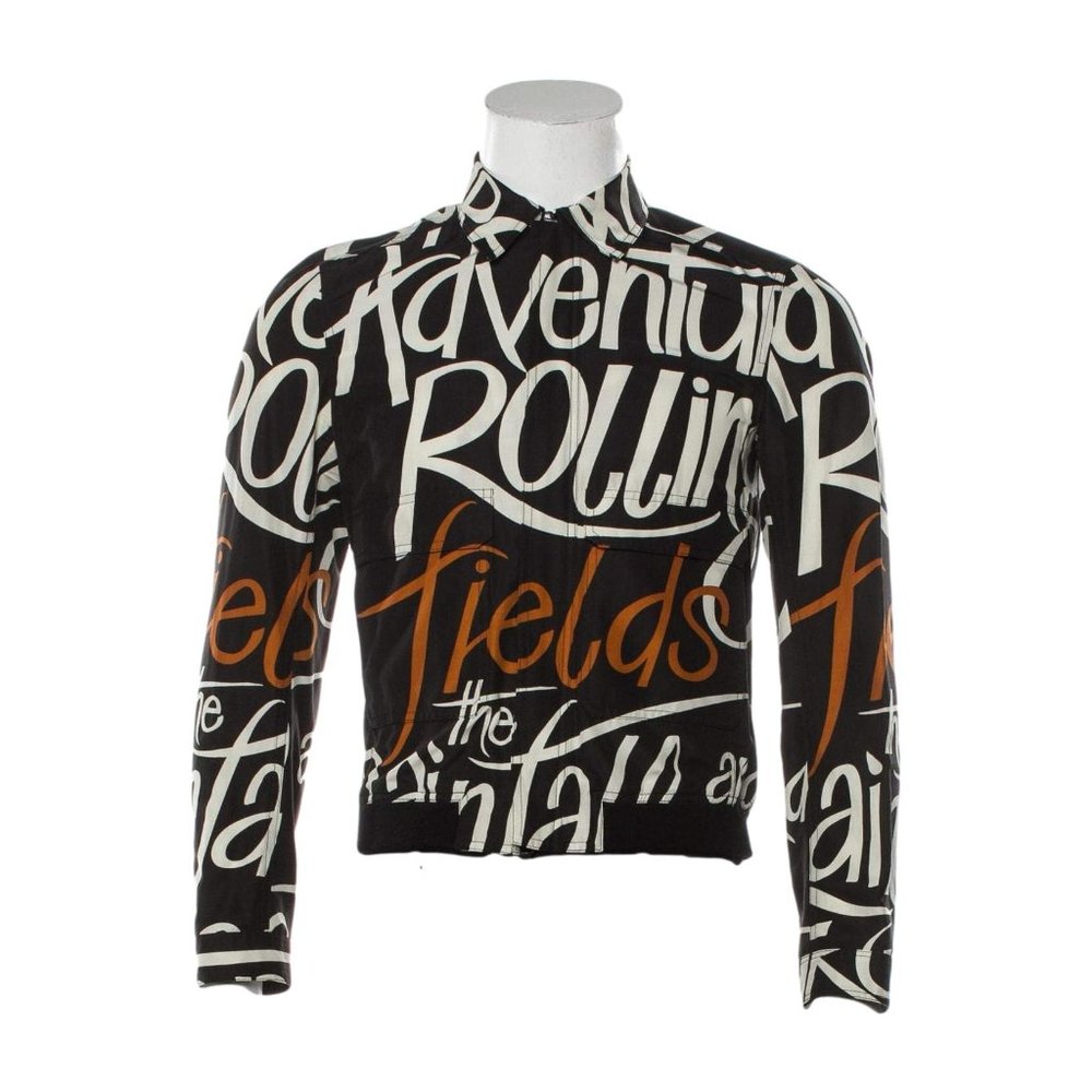 Burberry Prorsum Spring 2015 - Silk Script Jacket